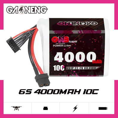 GNB 4000 mAh 6S 10C XT60 Li-ion Battery