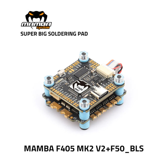 Mamba F405MK2 V2 (MPU6000) F50 BLS Combo Stack