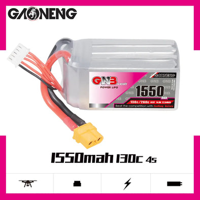 GNB 1550 mAh 4S 130C XT60 LiPo Battery